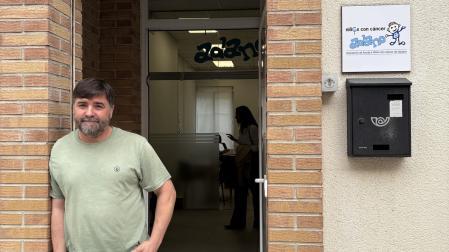 Andrés Pérez Goñi, superviviente de cáncer infantil y voluntario de ADANO