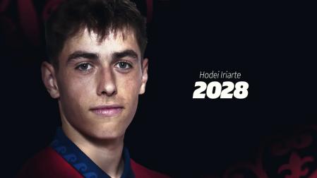 Osasuna renueva Hodei Iriarte