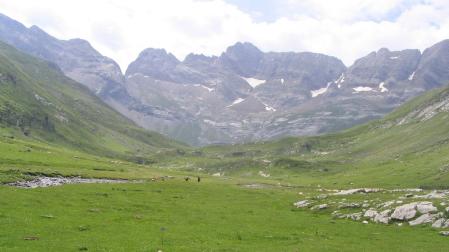El pico Gabieto forma parte del macizo del Monte Perdido