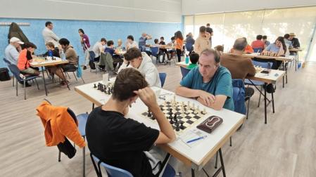Partidas durante el torneo celebrado el año pasado