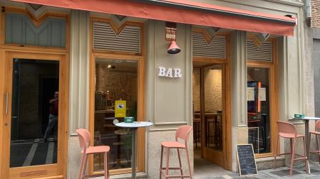 El bar Luna, en la calle San Gregorio número 2 de Pamplona