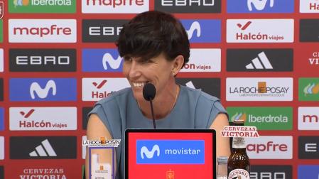 La seleccionadora nacional, Sonia Bermúdez