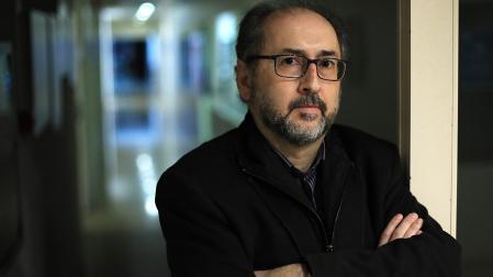 El dramaturgo pamplonés Víctor Iriarte