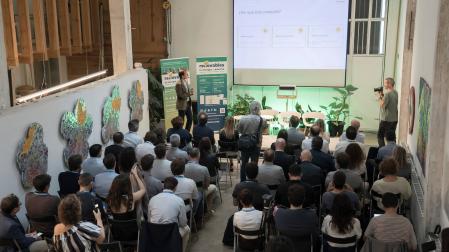 Acto de balance de la campaña en favor de las energías renovables