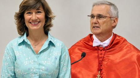 Los catedráticos Yolanda Valdeolivas y Francisco José Bastida