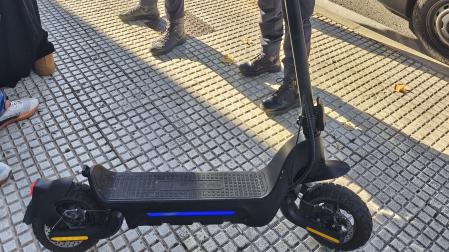 Denunciado en Tudela el conductor de un VMP por circular ebrio