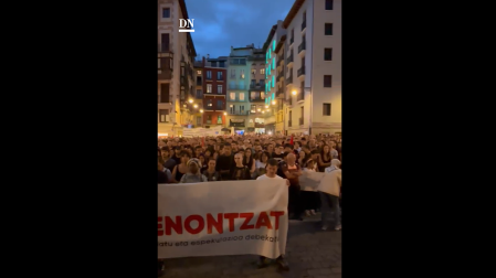 Vídeo de la manifestación en contra de la "especulación" y la "mercantilización" de la vivienda en Pamplona