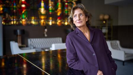 Victoria Cirlot participó este viernes en los Encuentros de Pamplona. "En la Edad Media no había conciencia feminista, pero sí conciencia de estar fuera del orden patriarcal", señaló en una entrevista previa a su sesión con Blanca Garí