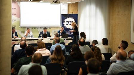 Un momento del encuentro de la jornada ‘Territorio y empresa’ organizada por Consorcio EDER
