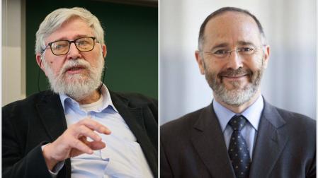 Fernando Reinares (izda.) y Florencio Domínguez (dcha.)
