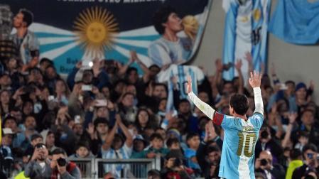 Fotos de la despedida de Messi de la selección argentina
