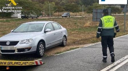 El suceso ha tenido lugar en la NA-718, en el término municipal de Allín
