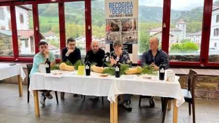 Imagen de la presentación de las Jornadas Gastronómicas de Caza de Baztan-Bidasoa.