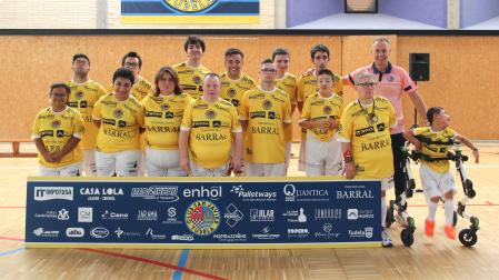 EQUIPOS Y JUGADORES DEL SAN JAVIER INCLUSIVO INOBILIARIA BARRAL: Luca Gómez González, Alexandra Pozos, Castaño, Yaiza Jarauta Jiménez, Daniel Euchev Dinev, Irune Arias Sánchez, Diego Pérez Carvajal, Khady Mbaye Zinedine, Roberto Pérez Cabanillas, Sergio Arnedo Escribano, Marcos Escribano Arellano, Hugo Arévalo De Castro, Aritz García Montero, Fernando Figueras Majada, Mª Rosario Aguado Bienzobas, Mario Letamendi Regla, Abderrahim Safyoun Bekhti y Marc Rodríguez Rey