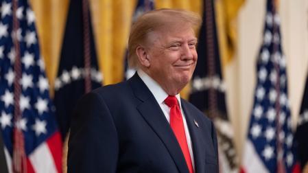 El presidente de Estados Unidos, Donald Trump
