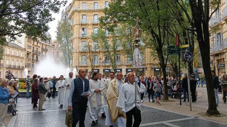 visita de San Miguel de Aralar a San Sebastián