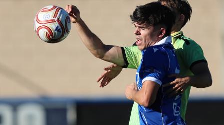 Aitor Albizu, de la Peña Sport, en un partido anterior