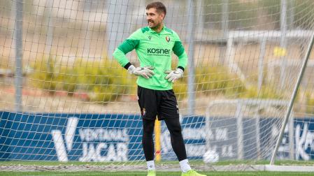 Aitor Fernández, en Tajonar