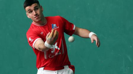 Ander Murua, en un partido anterior.
