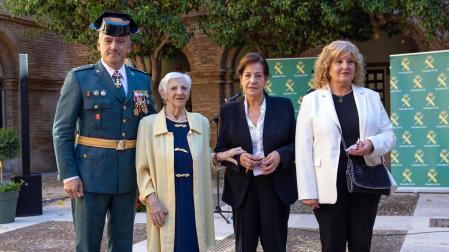 Celebración del día de la patrona de la Guardia Civil en Tudela