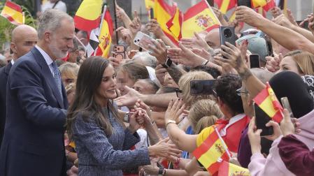 Fotos de la visita del rey Felipe y la reina Letizia a Ceuta