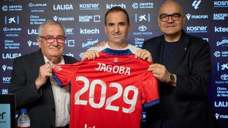 Presentación de Jagoba Arrasate como nuevo entrenador de Osasuna