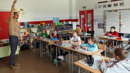 Colegio público de Infantil y Primaria 'Luzaide', proyecto educativo transfronterizo con la localidad francesa de Arnegi