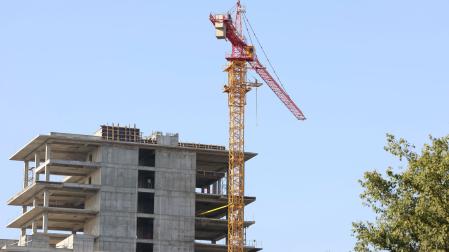 Vivienda en construcción.