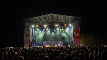 Imagen de un concierto de una edición anterior del festival En Vivo en la Ciudadela de Pamplona