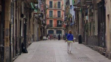 Calle Barrenkale en el Casco Viejo de Bilbao
