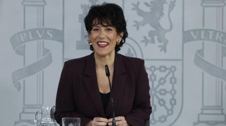 La ministra portavoz, Elma Saiz, comparece en rueda de prensa tras el Consejo de Ministros