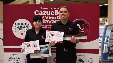 El bar Kaixo de Alsasua gana la Semana de la Cazuelica y el Vino D.O. Navarra