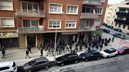 Grupo de ultras del Racing