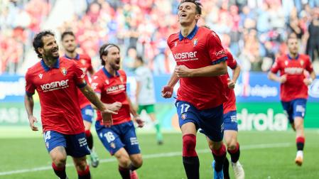 Fotos del Osasuna - Racing de la jornada 9.