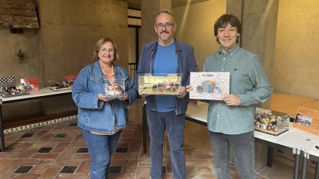 Blanca Aldanondo, Luis Fernández y Diego Carasusán