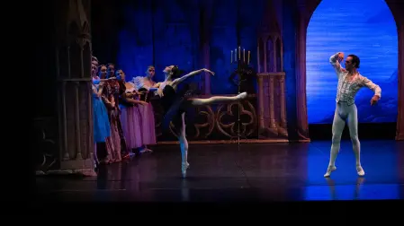 'El lago de los cines', con el Ballet de Kiev, esta tarde en el Gayarre.