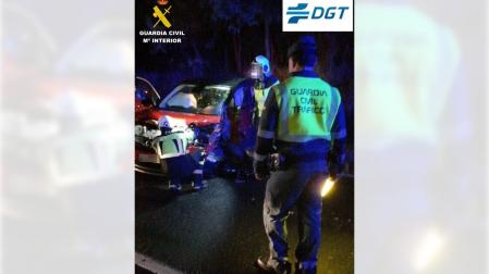 Imagen del lugar del accidente