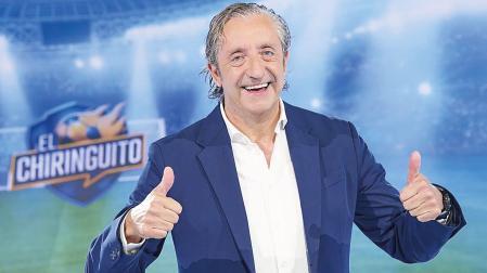 El presentador de ‘El chiringuito de jugones’, Josep Pedrerol, de Mediaset