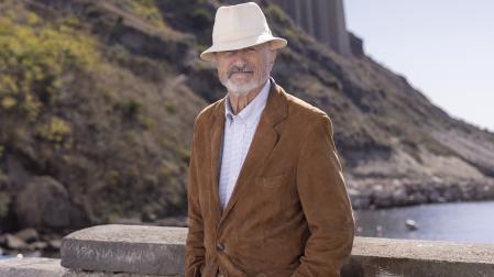 Arturo Pérez Reverte, en Nápoles durante la presentación de la novela 'La hipótesis más peligrosa' (Alfaguara)