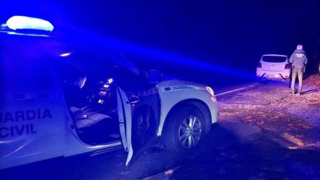 Agentes de la Guardia Civil, durante el operativo de búsqueda