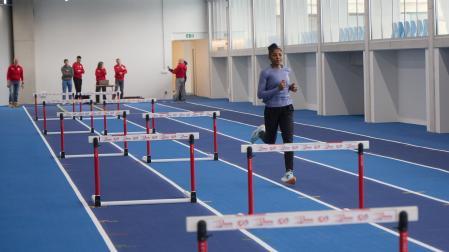 Instalaciones de la primera fase del módulo de atletismo.