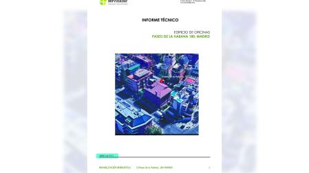 Portada del informe realizado por Servinabar para Mercasa. Está fechado en junio a pesar de que fue encargado en noviembre