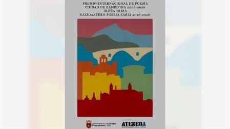 Cartel del Premio Internacional de Poesía ‘Ciudad de Pamplona’ 2026