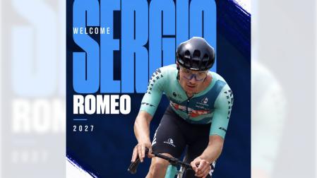 Imagen con la que Movistar Team Academy ha anunciado el fichaje de Sergio Romeo