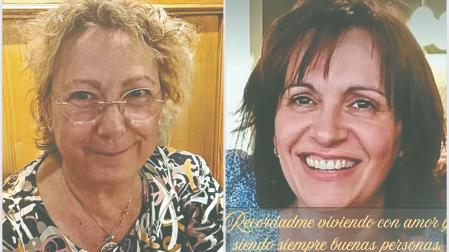 Mª Esther Martínez Zúñiga y María Paz Nueno Bernués
