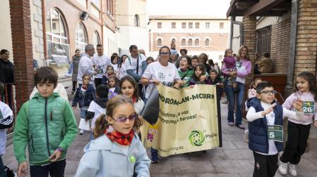Marcha para recaudar fondos para investigas el síndrome de Phelan-MacDermind en el Colegio Vedruna de Pamplona