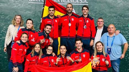 España ha revalidado el título de campeona del mundo de pelota.