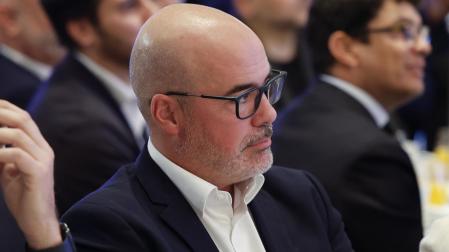 Francisco Martín durante un desayuno informativo el pasado 23 de octubre