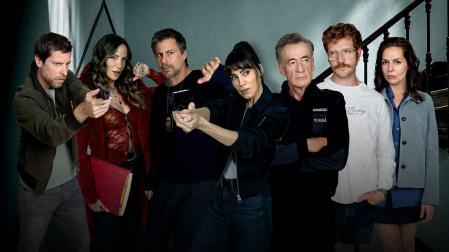 Reparto de la serie 'Rojo sobre blanco'