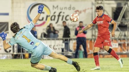 Asier Bonel marcó el sexto gol en Calatayud